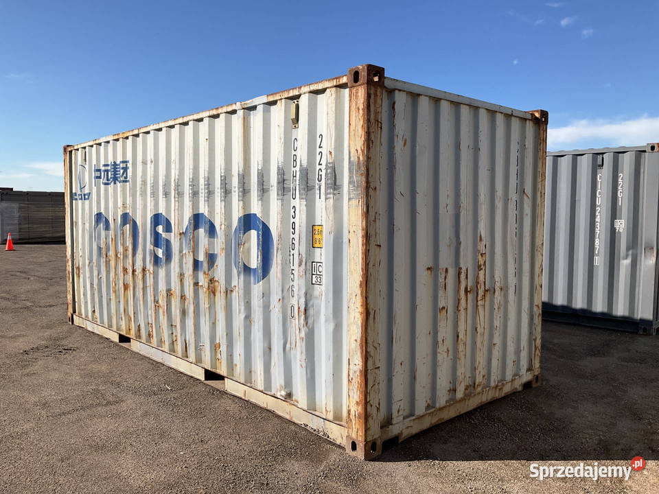 Kontener morski magazynowy 20DV 6 metrowy Krzeszowice