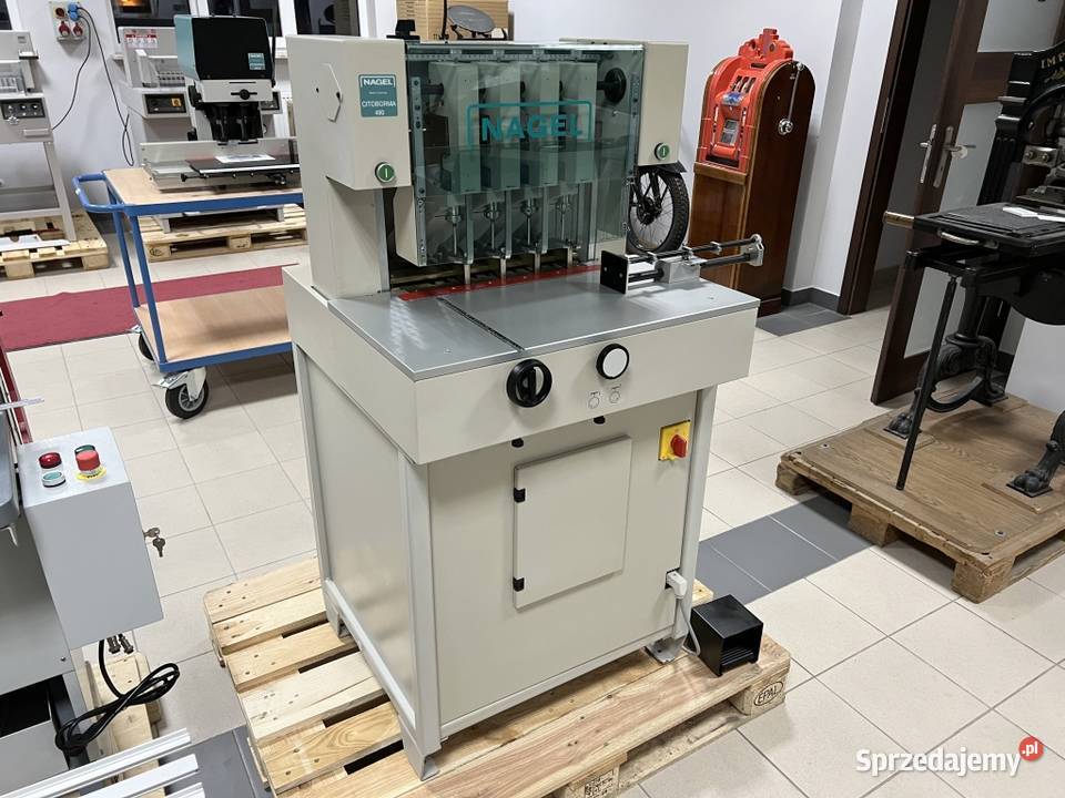 Wiertarka do papieru Nagel Citoborma 490 Radom