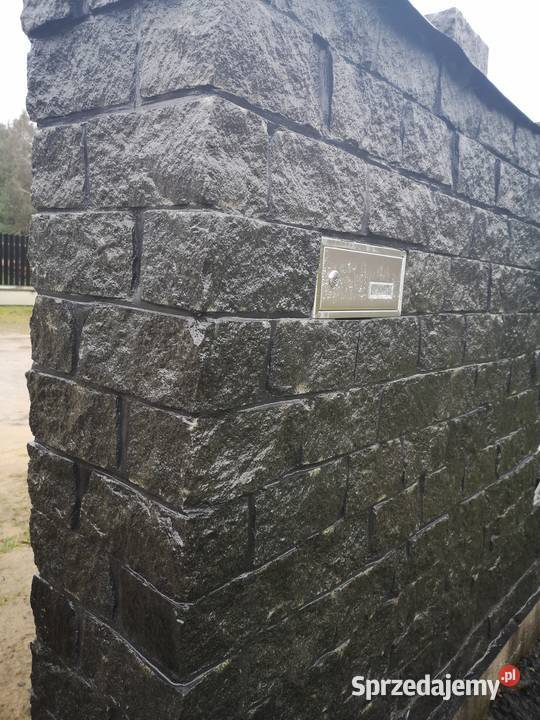 CZARNA kostka brukowa Granitowa na podjazdy mazowieckie Marki