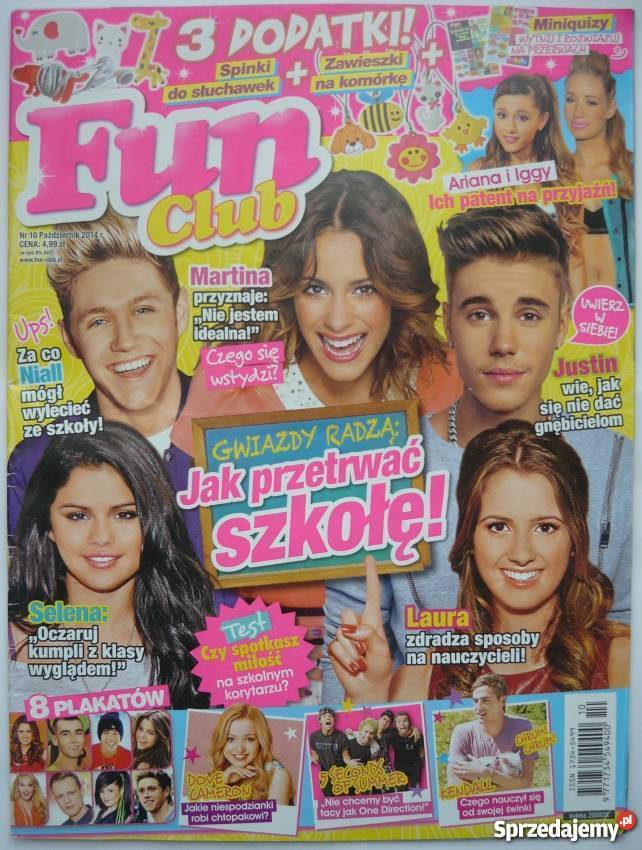 PLAKAT A4 ONE DIRECTION R5 FUN CLUB 2014 kujawsko-pomorskie Bydgoszcz