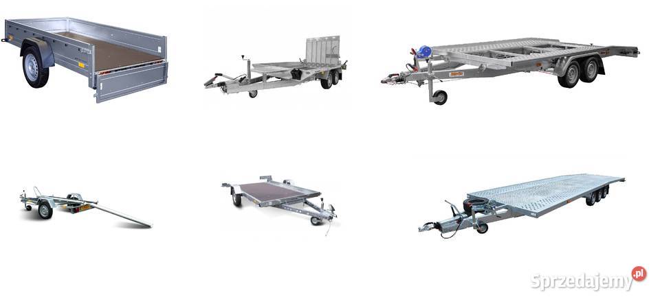 Przyczepa samochodowa laweta do transportu aut auto wynajem