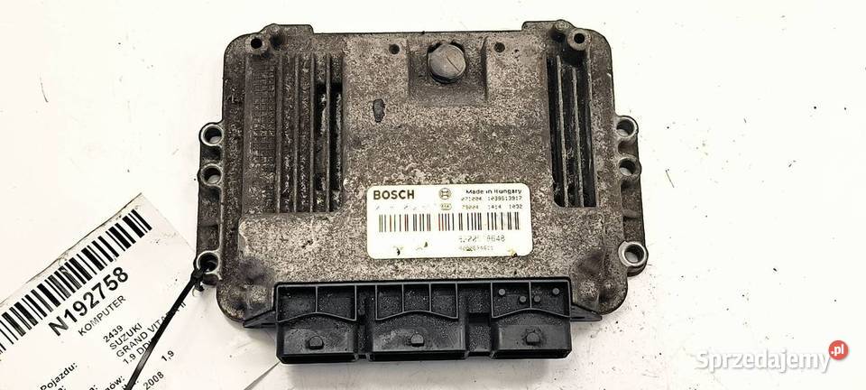 KOMPUTER SUZUKI GRAND VITARA II 8200518648 Pozostałe Lipno