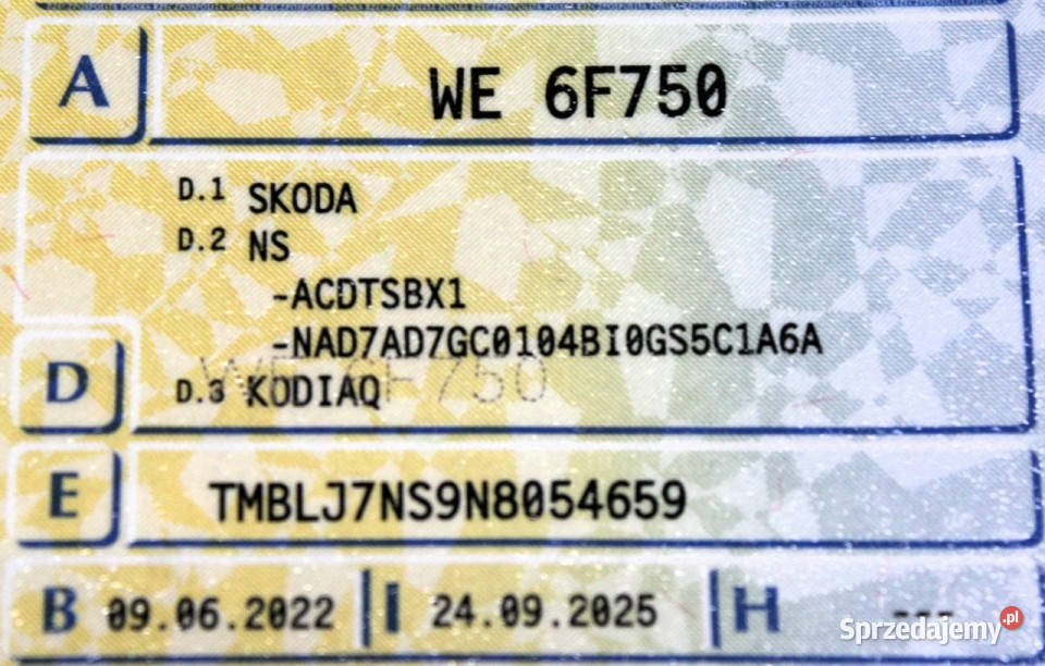 koda Kodiaq 4x4 SalonPL FV23 DSG Ambition LED światła do jazdy dziennej Kodiaq Sokołów