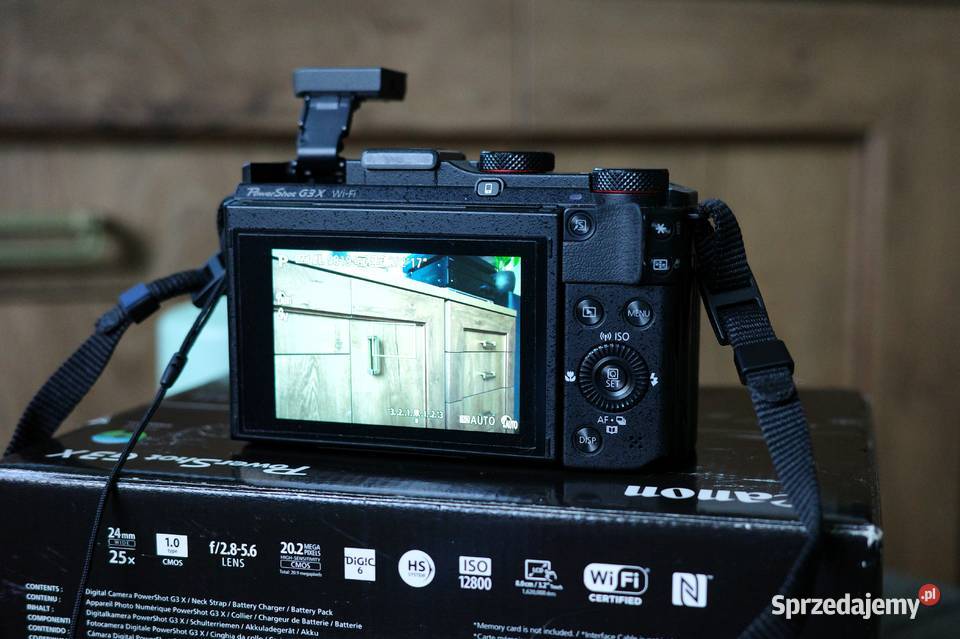 Canon PowerShot G3 X 20 Mpixmatryca 1 25x optRAW Elektronika łódzkie Pabianice sprzedam
