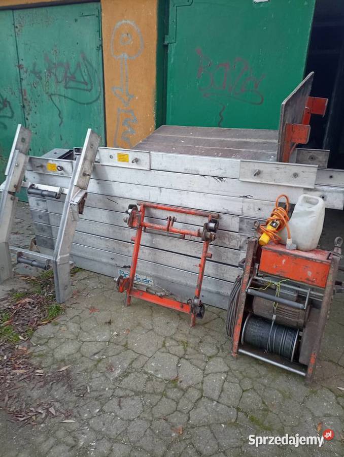 Winda dekarska wciągarka Bocker 18 metrów z Wrocław sprzedam