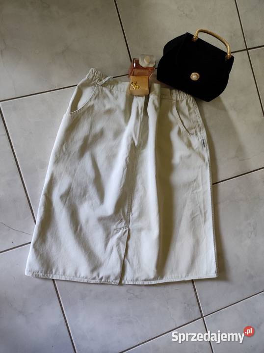 bawełniana spódnica na lato safari z kieszeniami Kielce