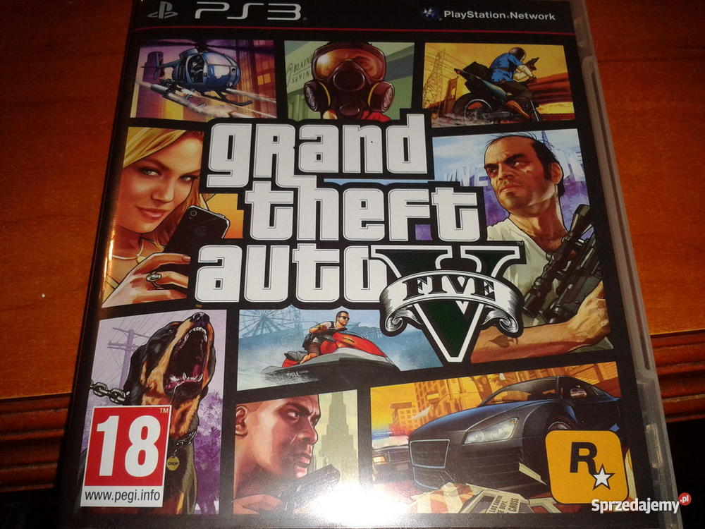 GTA 5 3 Grant Theft Auto V 3 Gry na konsole Wrocław