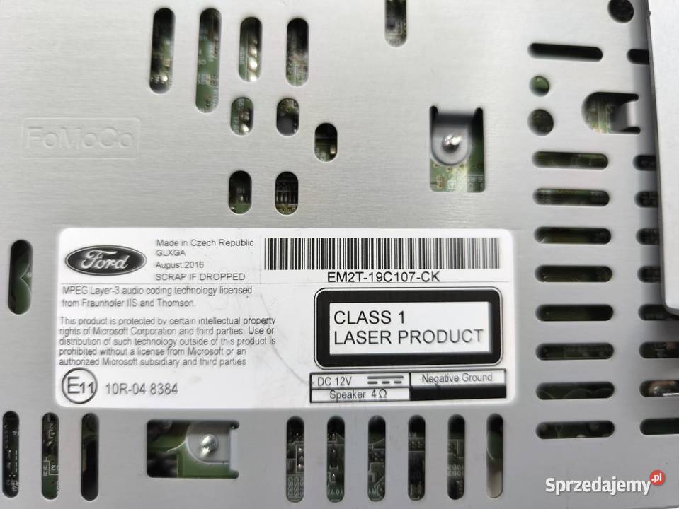 RADIO NAWIGACJA CZYTNIK FORD GALAXY MK4 16R