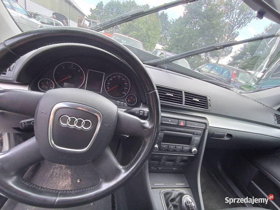 Audi A4 19 TDI 85 kW 2007 r dawca części Szklarka Myślniewska