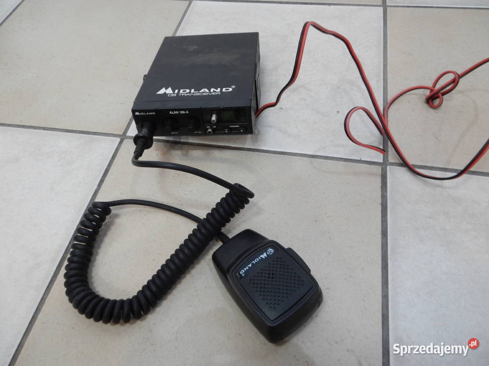 CBRadio Midland Alan 199A antena łamana Leżajsk sprzedam