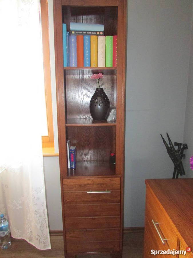 Szafa komandor garderoba duża lite drewno dębowe Rawicz