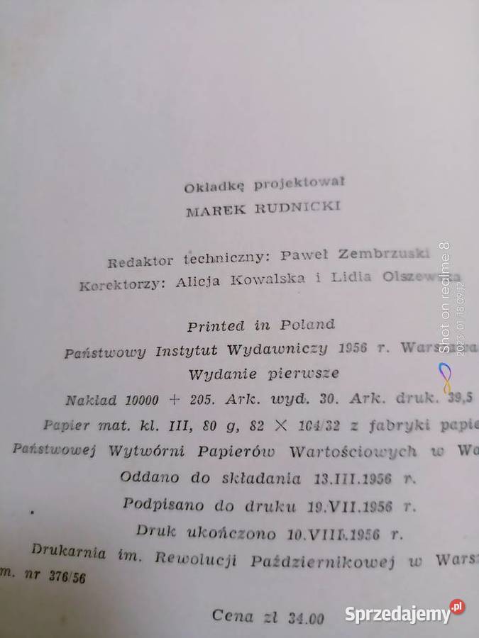 Anna Karenina Tołstoj książki rosyjskie pierwsze Rok wydania 1956