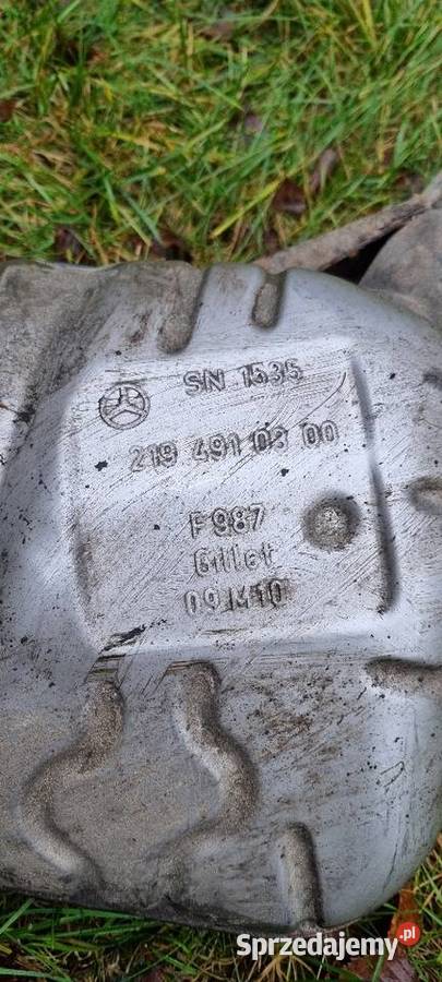 Cls219 wydechy tlumniki AMG 350 CDI Pionki