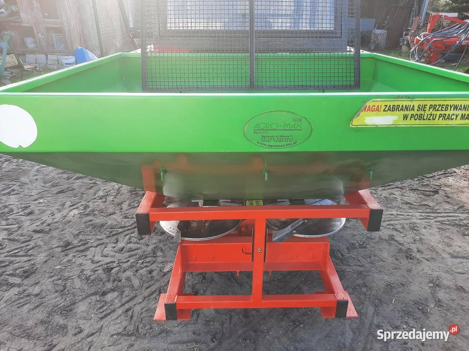 Rozsiewacz nawozu Agro Promar 600800 nieuszkodzony Wielki Buczek sprzedam
