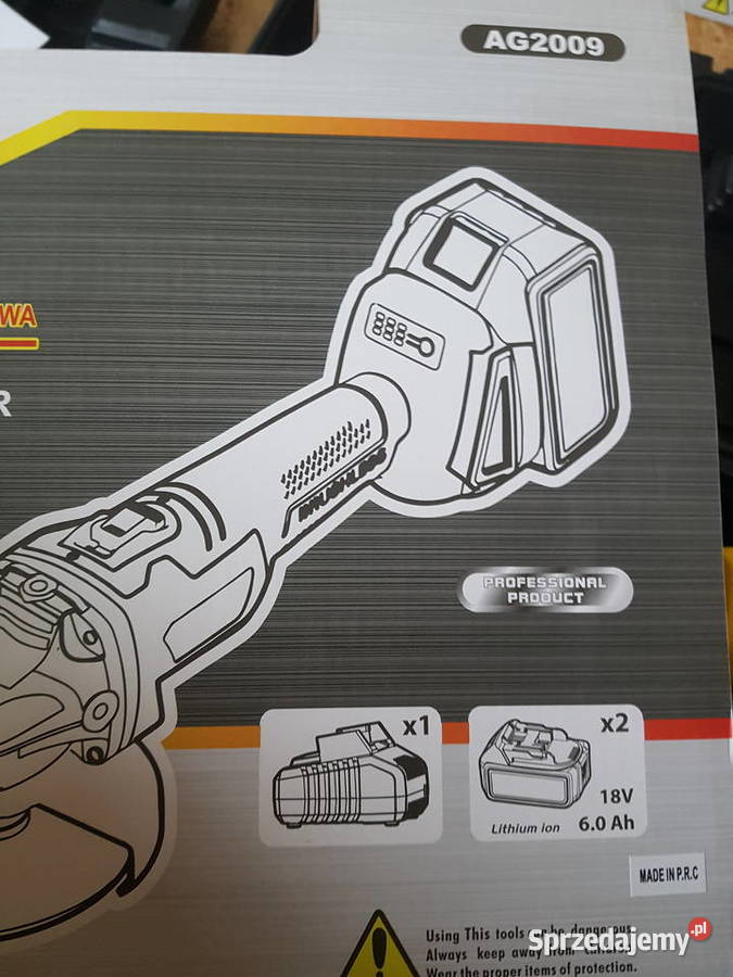 SZLIFIERKA KĄTOWA bawaria BEZ SZCZOTKOWA 60 ah Elektryczne Głogowa