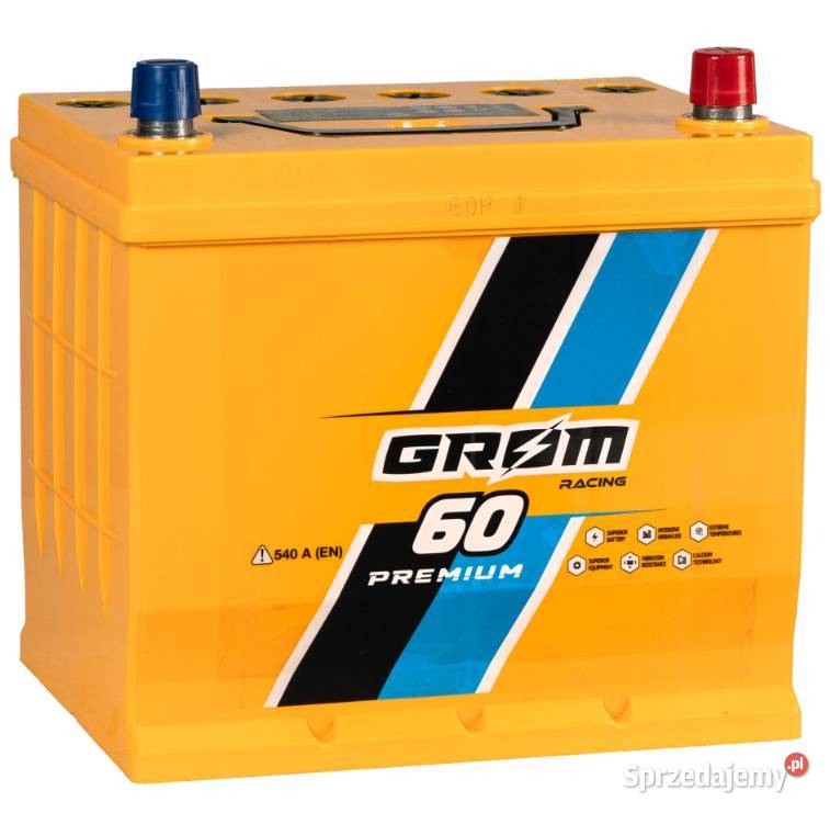 Akumulator 60Ah 540A Japan P GROM Racing Starogard Gdański