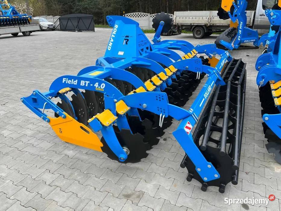 Brona talerzowa 4 m wał rurowy fi500mm Przedbórz