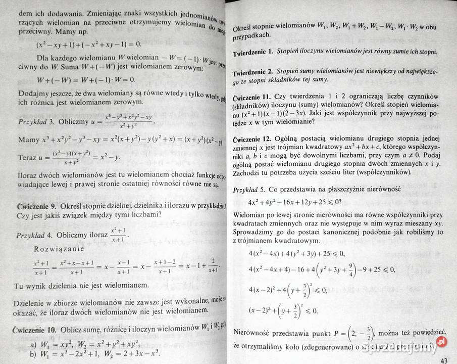 Matematyka 2 Podręcznik LO i technukum Jan Chełm