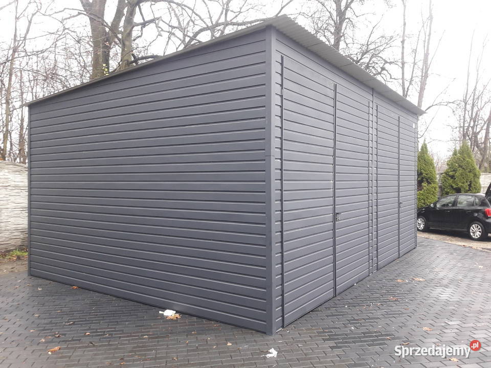 Garaż Blaszany GRAFIT JEDNOSPADOWY Sprzedaż