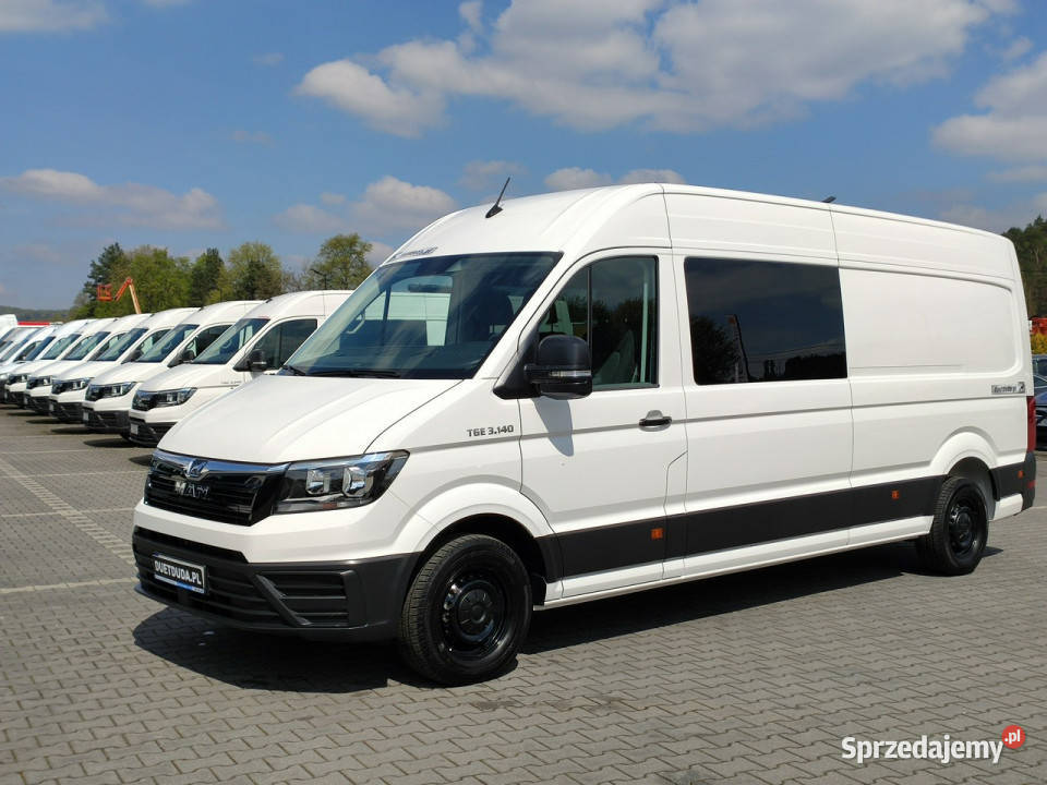 Mercedes Sprinter MAN TGE 3.140 7-OSÓB DOKA Bogato wyposażony Jak Nowy ...