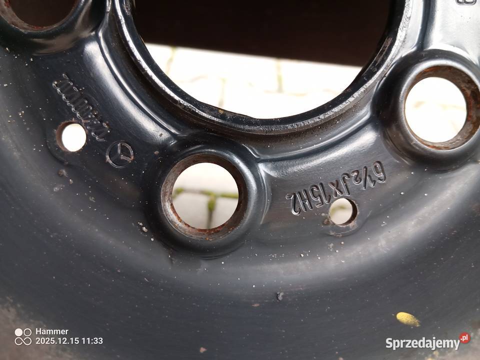 Koła zimowe całoroczne Mercedes W124 15 Warszawa