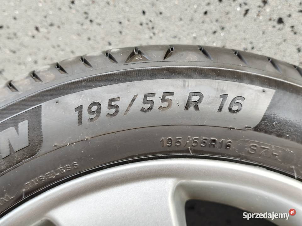16 Enzo 4x100 opony letnie Michelin 19555 mazowieckie Marki