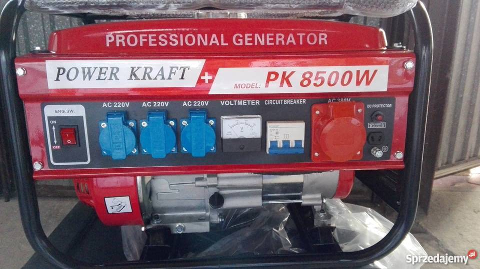 Agregat Prądotwórczy Generator Prądu POWER KRAFT Bielsko-Biała