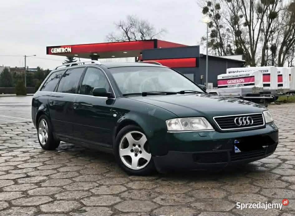 Audi A6 C5 24 V6 manual zielony A6 Tczew