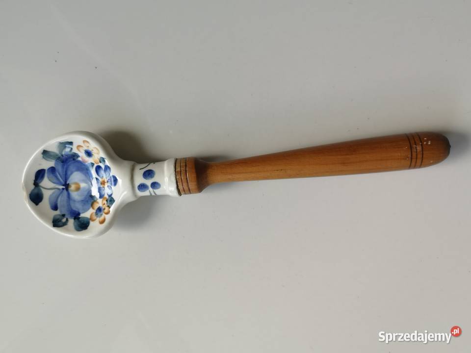 Dekoracyjna ceramiczna łyżka Koło Włocławek PRL Dom i Ogród Toruń