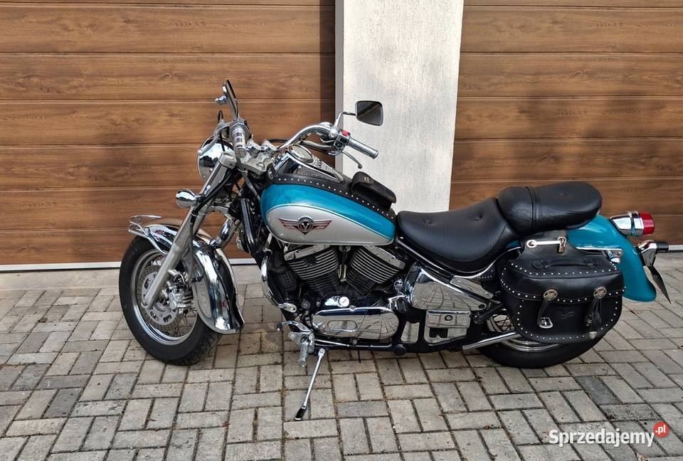 Kawasaki VN 800 sakwy dużo chromu śląskie