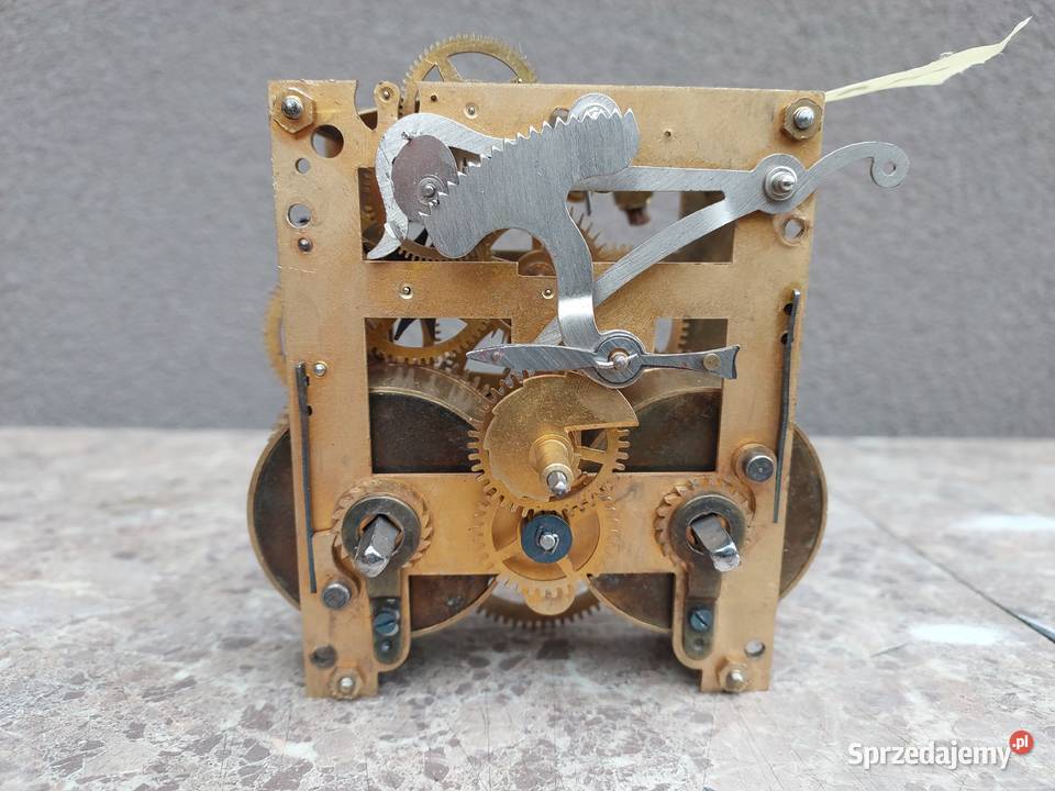 M130 Mechanizm starego zegara ściennego Kienzle Antyki pomorskie Tczew