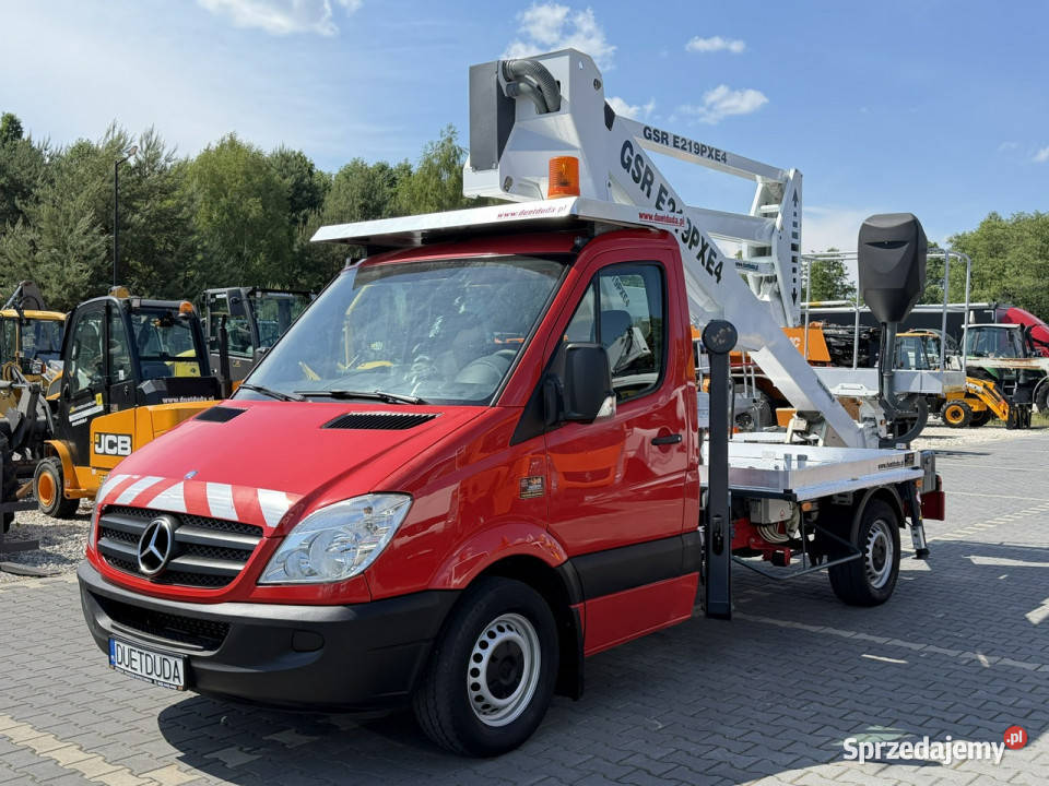 Mercedes Sprinter Zwyżka Podnośnik Koszowy GSR Widełki