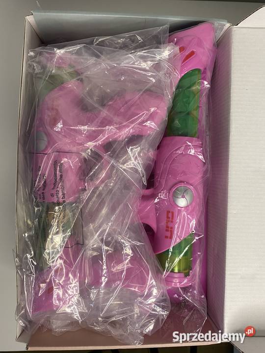 Zabawka do strzelania dzieci kolor różowy