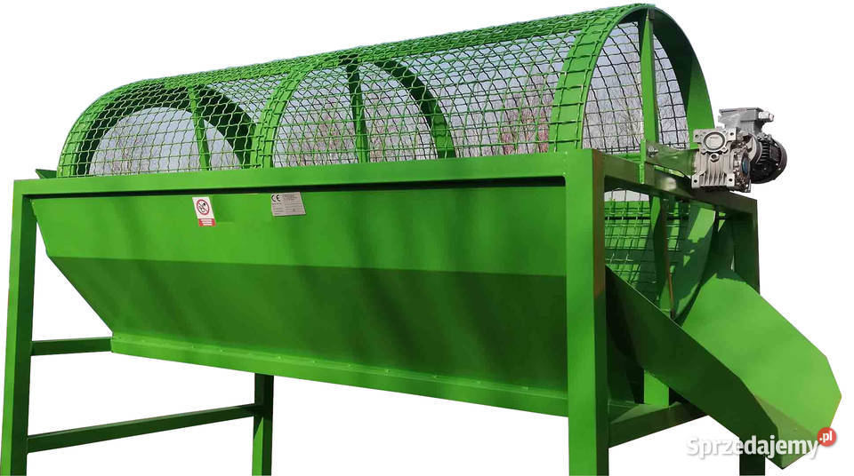 PRZESIEWACZ BĘBNOWY 1600mm do Ziemi Granulatu Pozostałe Złotów sprzedam