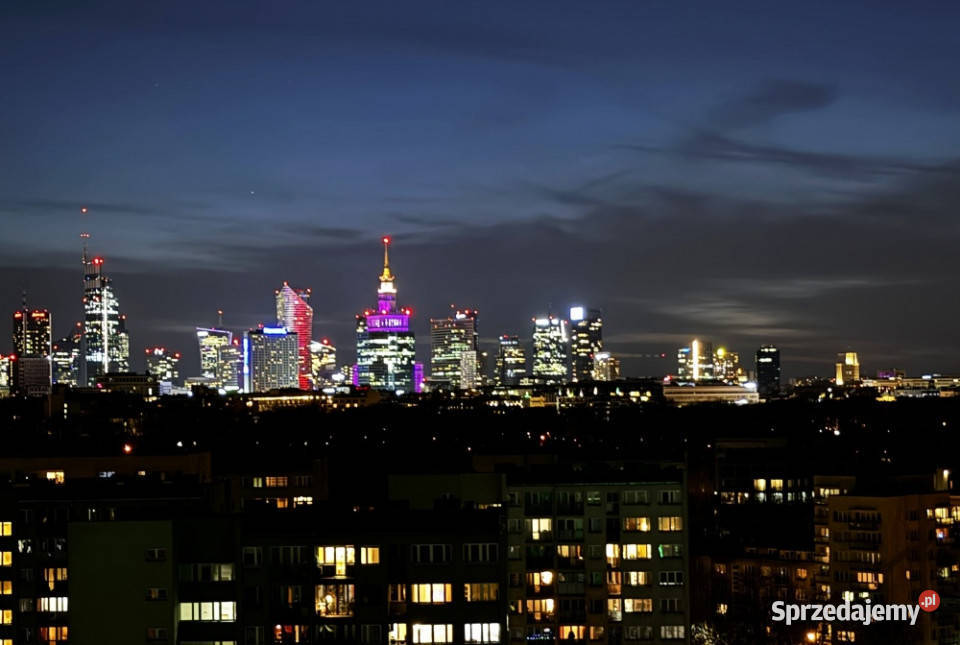 Wyjątkowy widok centrum Warszawy remoncie w 2024 Warszawa