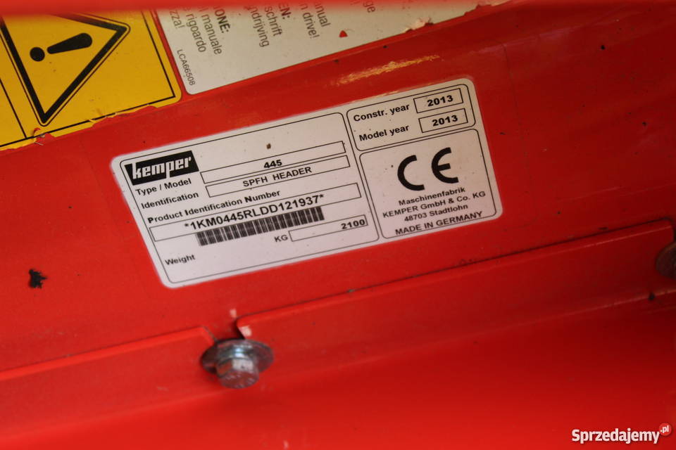 Claas Jaguar 870 Profi 4WDKemper 445 Samojezdne Sokoły