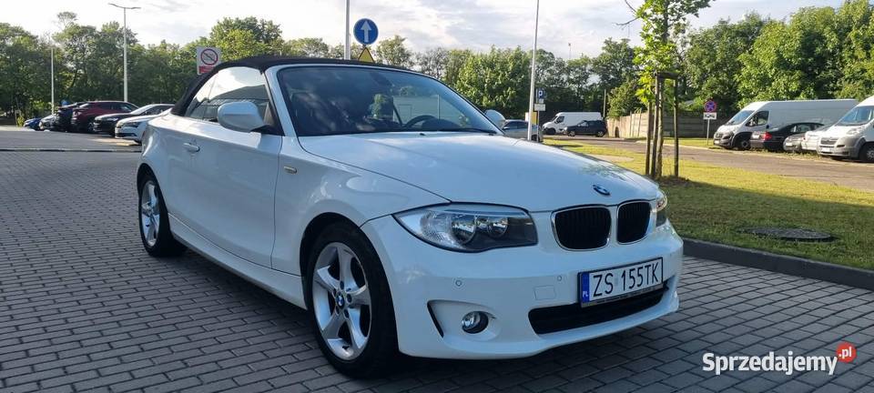 Bmw 1 Cabrio SUPER STAN aluminiowe felgi zachodniopomorskie Szczecin