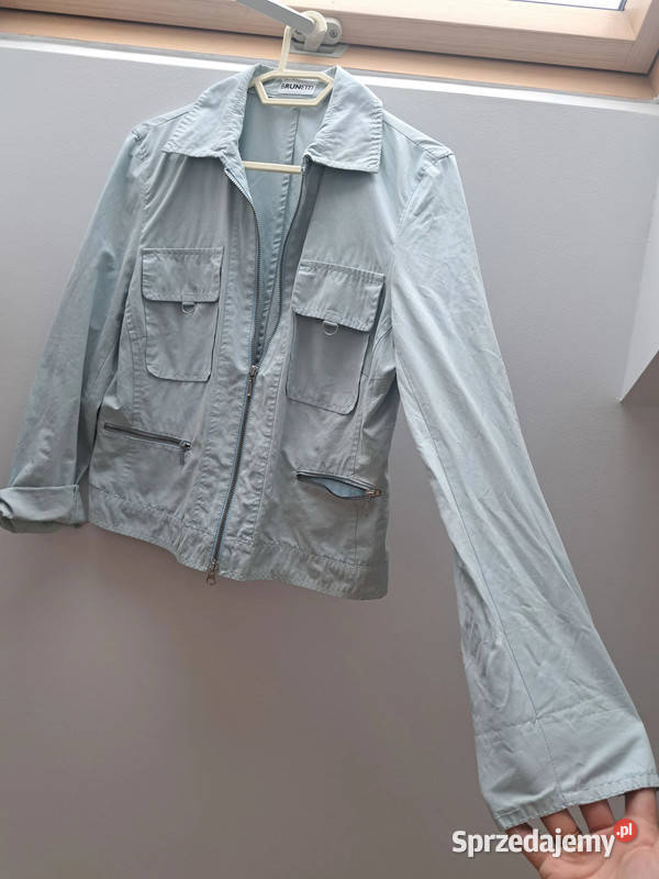 Jasnoniebieska kurtka Brunetti rozmiar 38 Trąbki Wielkie