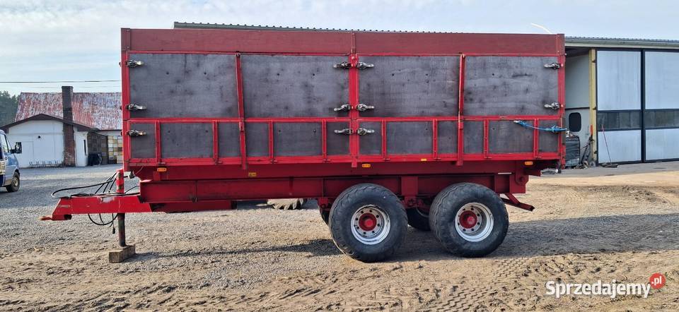 Przyczepa Krone 14 t wywrotka tandem nieuszkodzony łódzkie Wieruszów