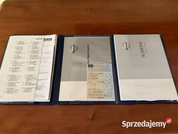 Nissan Almera Salon Polska nieuszkodzony Warszawa