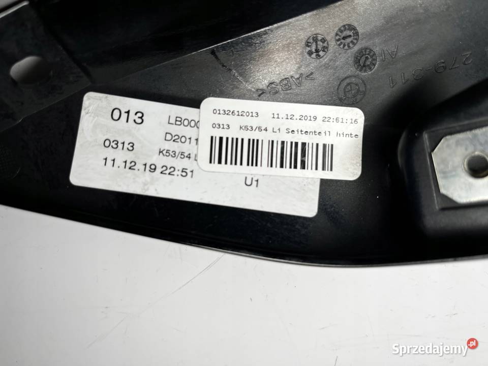 BMW R 1200 1250 R RS K53 K54 Owiewka tył Ogon L Motoryzacja Łobżenica