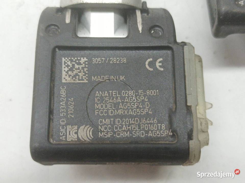 CZUJNIK SENSOR TPMS CIŚNIENIA W OPONACH AG5SP4D Rok produkcji 2016