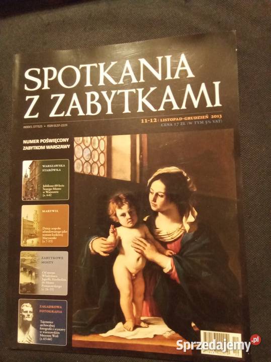 Spotkania z zabytkami listopad grudzień 2013 Warszawa