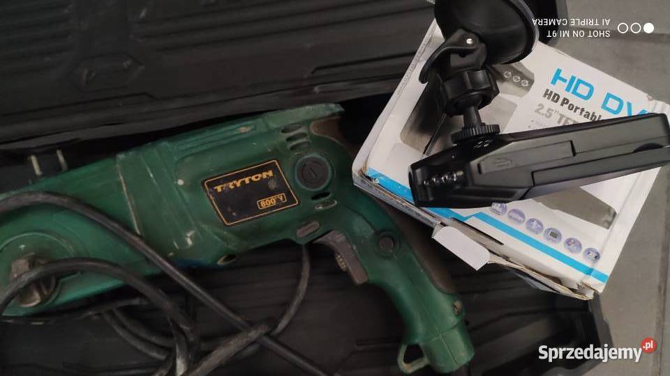 Młotowiertarka Tryton 800Wrejestrator jazdy Czemierniki