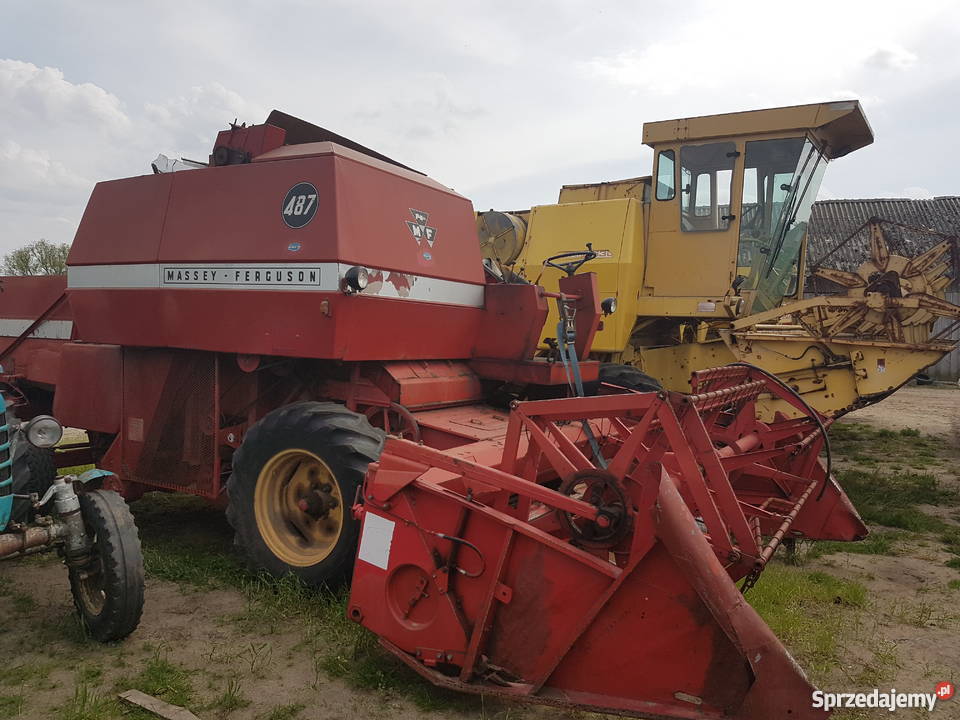 Kombajn zbożowy Massey Ferguson 487 na części Radom