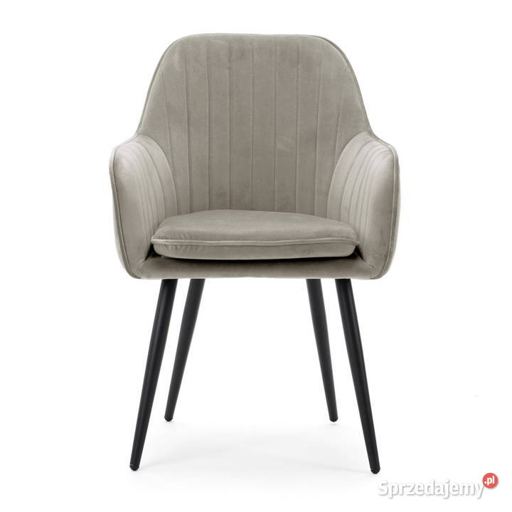 Ciemnobeżowe Krzesło Emilia Wysyłka 24H Dostawa Tarchały Małe