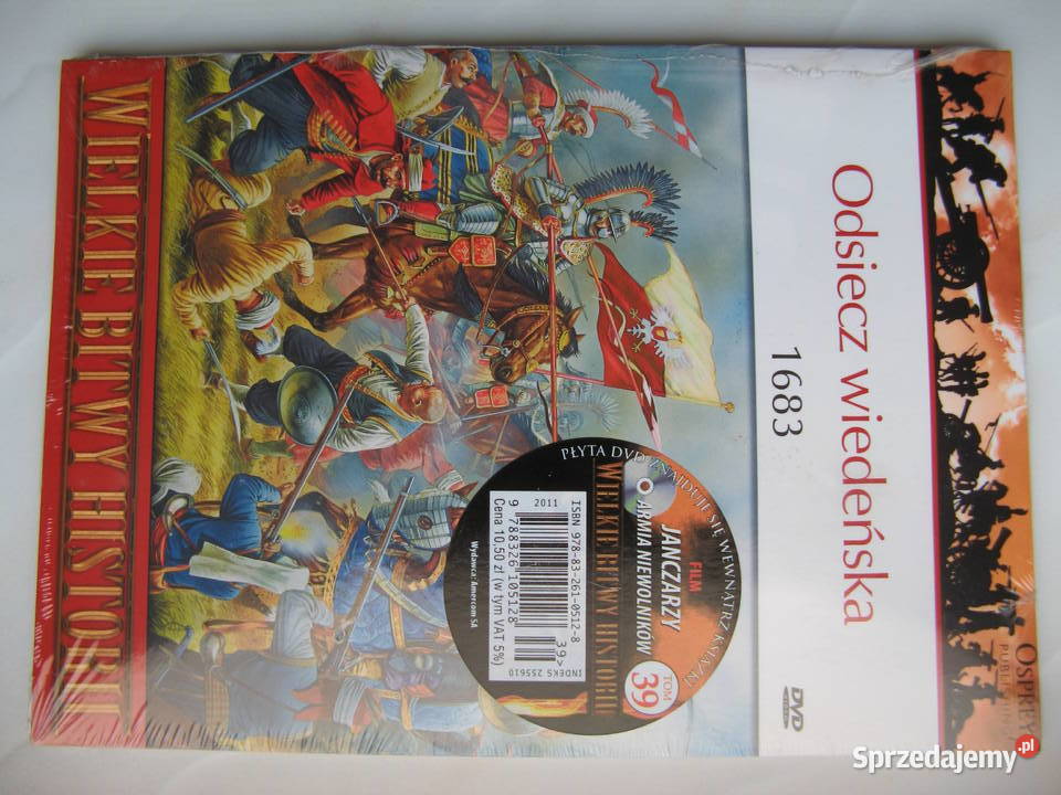 Osprey Odsiecz wiedeńska 1683 książka film DVD Rok wydania 2011 Poznań sprzedam