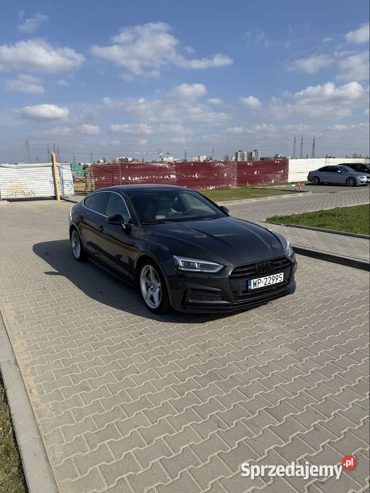 Audi A5 2018r 20TFSI QUATTRO SLine gniazdo USB Płock