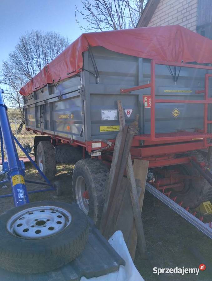 Przyczepa hl6011 dwustronny wywrot Gorzków-Osada