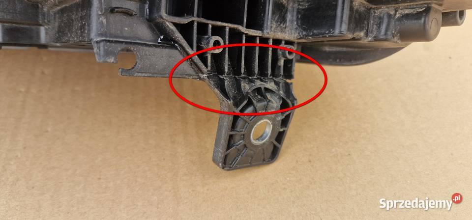 SKODA ENYAQ 5LB REFLEKTOR LAMPA PRAWY PRZÓD FULL Części samochodowe lubuskie Bieleń